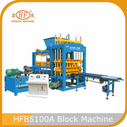 Hongfa HFB5100A Block Making Machine Hongfa concrete block machine HFB5100A