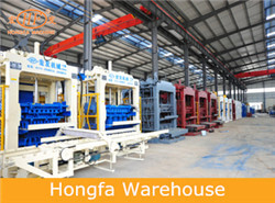 2. Hongfa Warehouse for cement brick and panel making machine 2. Hongfa Warehouse for cement brick and panel making machine
