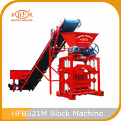 Hongfa HFB521M Block Machine Hongfa concrete block machine HFB575A