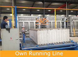 9. Hongfa own precast cocnrete wall panel running line Hongfa running concrete eps wall panel production line