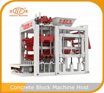 Concrete Block Making Machine Host
