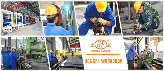 workshop to make concrete panel machine and block machine
