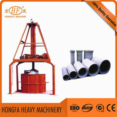automatic vertical pipe making machine Hongfa HFV high quality concrete pipe making machine