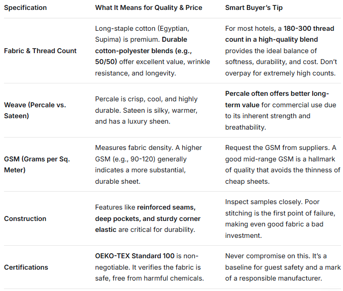 Find Quality Hotel Bedding Sets at a Good Price A Buyer’s Guide