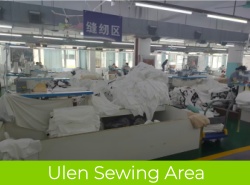 Ulen Sewing Area for hotel bed sheet towel and bathrobe