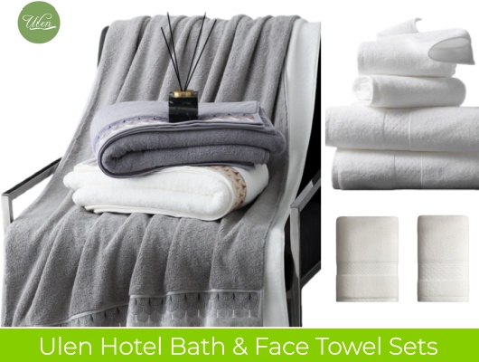 Good quality Hotel Bath & Face Towel Sets Mytoucher Ulen Supplier Good quality Hotel Bath & Face Towel Sets Mytoucher Ulen Supplier