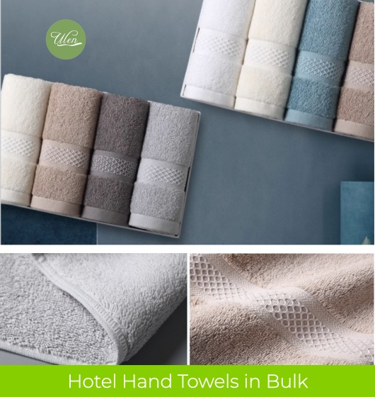 Ulen Mytoucher Hotel Hand Towels in Bulk