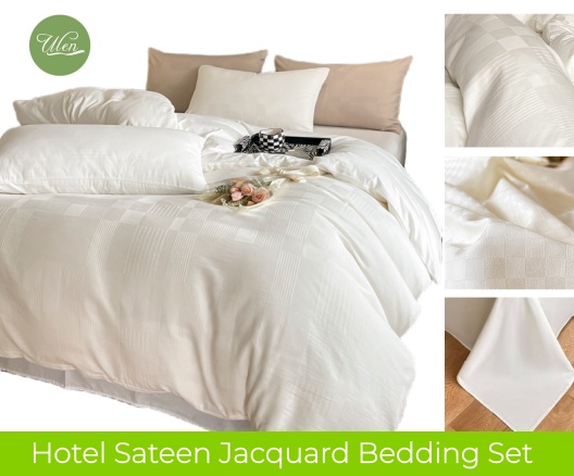 Hotel Sateen Embroidered Bedding Set
