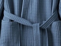 OEM hotel waffle bathrobe with logo OEM hotel waffle bathrobe with logo