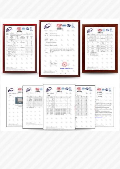 Certificate for Hotel Bedding Bathrobes and Towels Duvet Covers & Pillows