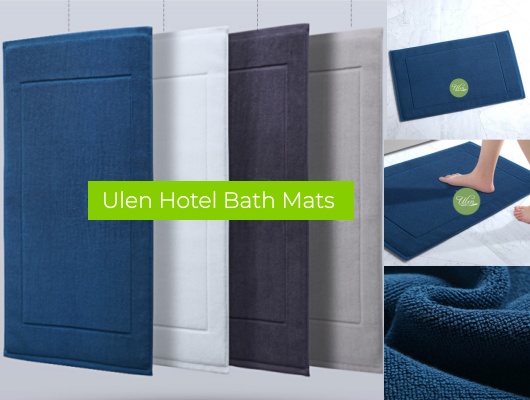 Ulen hotel bath mats low price good quality