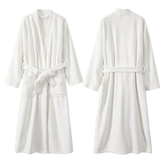 best coral fleece bathrobe for high-end hotel use