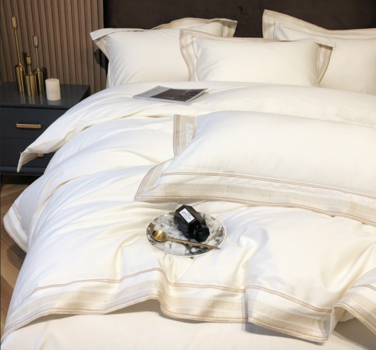eco-friendly hotel bedding sets organic cotton