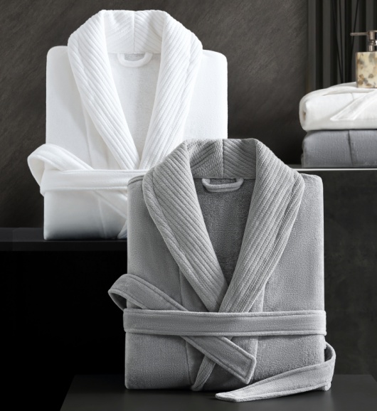 hotel robe cotton velvet warm and cozy for winter