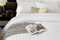 modern stripe hotel bedding collections Ulen supplier modern stripe hotel bedding collections Ulen supplier