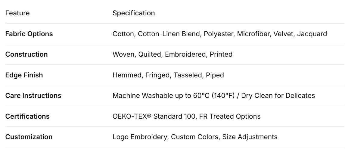 Ulen Mytoucher Hotel Bed Runners & Throws