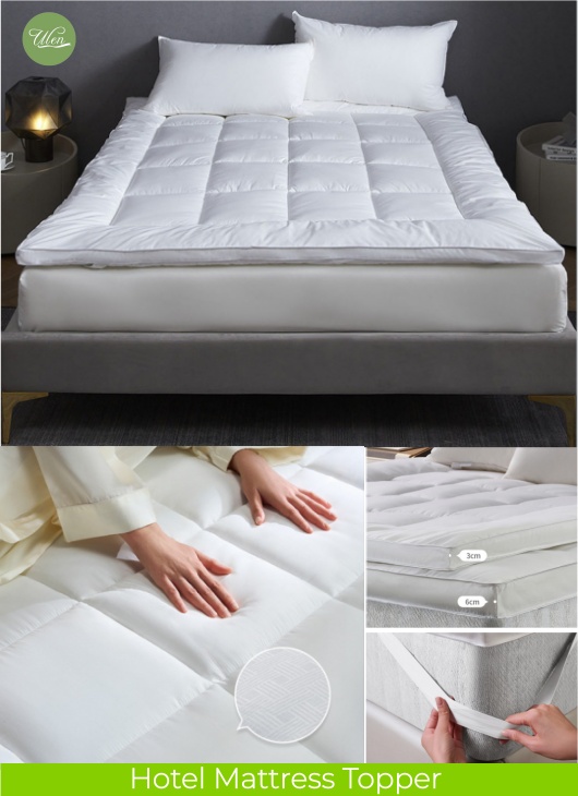 bulk hotel mattress topper for upgrading old mattresses cost effectively