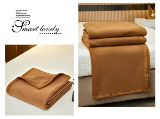 lightweight cotton thermal hotel blankets for warm climates