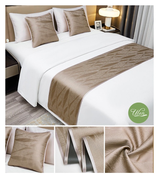 wholesale hotel bed runners custom sizes bulk pricing