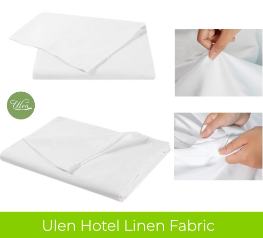CVC (Chief Value Cotton) Blends for hotel linen fabric - Ulen
