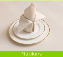 Cotton Soft-Touch Hotel Napkins for Fine Dining