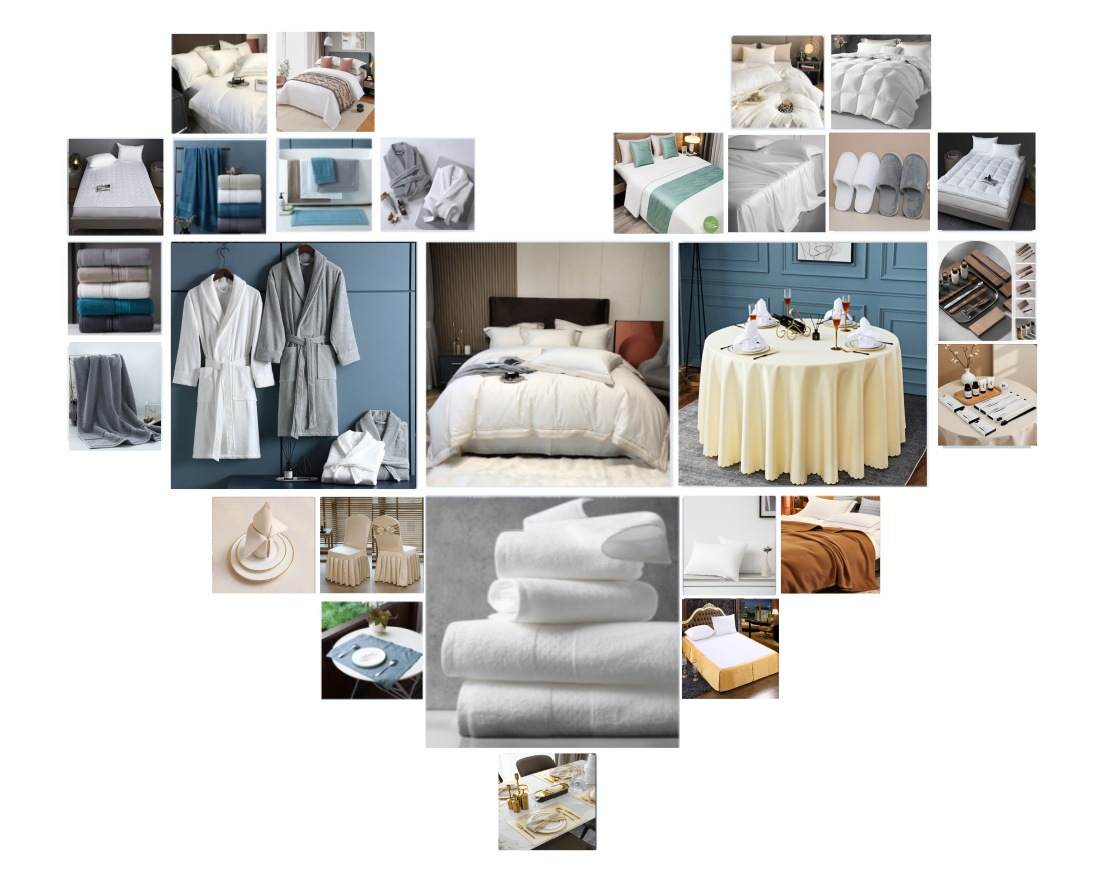 New Ulen Mytoucher hospitality supplier Bedding Towels Bath Catering linens Good Price