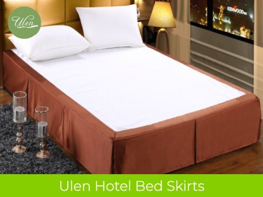 Ulen Hotel Bed Skirts Linen Supplier