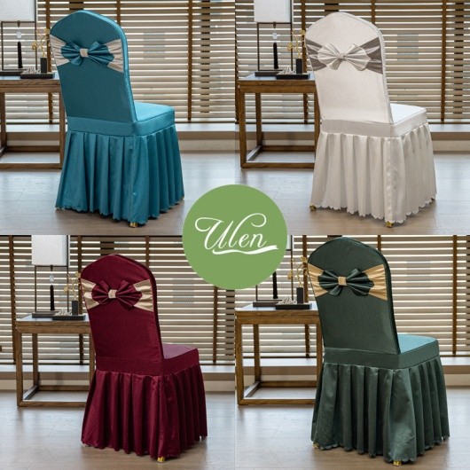 luxury velvet chair covers for VIP event seating