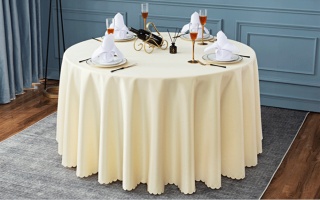 luxury wrinkle free cotton blend tablecloths for fine dining