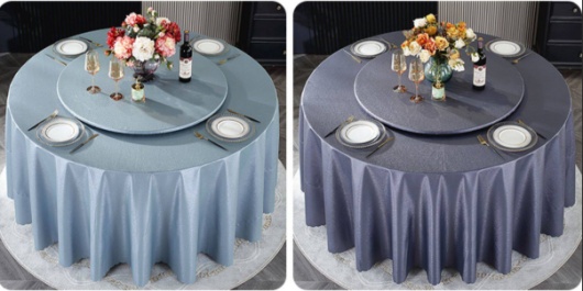 stain release easy clean tablecloths for hotels