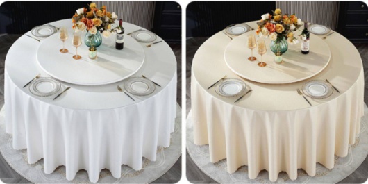 waterproof oil proof polyester tablecloths for restaurants