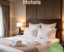 Complete bedding and bath linen programs for hotel room - Ulen