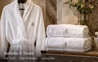 Ulen Bath towels, hand towels, washcloths, bathrobes and bath mats for hotels, resorts and spas.