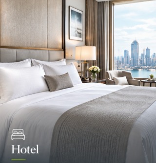 Ulen Complete bedding and bath linen programs for hotel guest room Ulen Complete bedding and bath linen programs for hotel guest room