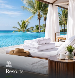 Ulen Premium bedding, bathrobes and towels linens designed for Resort Ulen Premium bedding, bathrobes and towels linens designed for Resort