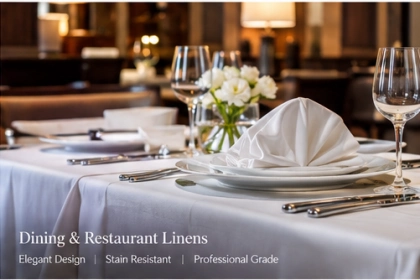 Ulen Tablecloths, napkins, placemats and catering textiles for restaurants, banquets and hospitality table linen