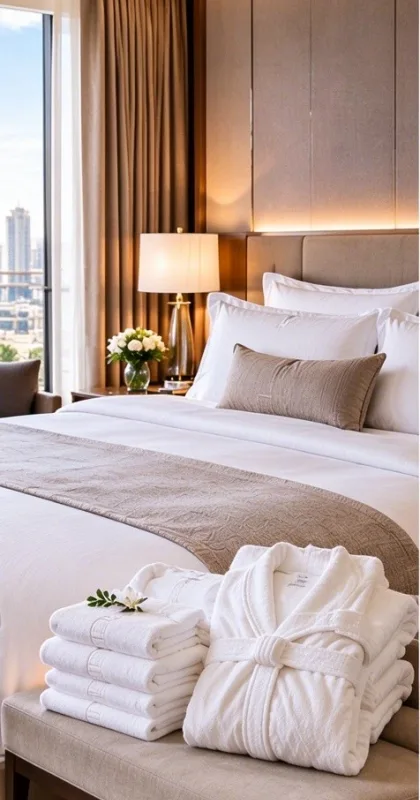 Ulen hotel bedding, bathrobe linen project case competative price - mytoucher