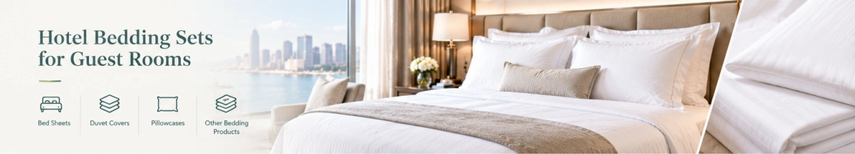Ulen Hotel Bedding Sets for Guest Rooms