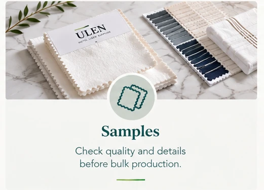 Ulen hotel linens Samples